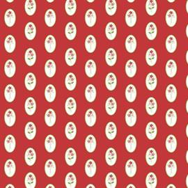 Riley Blake Printed Cotton - Camilla Red 112cm