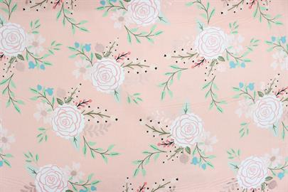 Riley Blake Printed Cotton - Rosey Blush 112cm