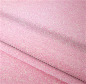 Paisley Fabric - 100% Cotton Sheeting - Candy