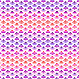 TULA PINK FLORAL REEF - AQUATIC LACE - ULTRAVIOLET