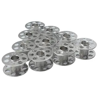 Bernina Accessory: Bobbin CB - Metal with 7 holes - Multi buy 10 Bobbins