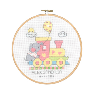 Cross Stitch Kit  18cm - Alexsandria