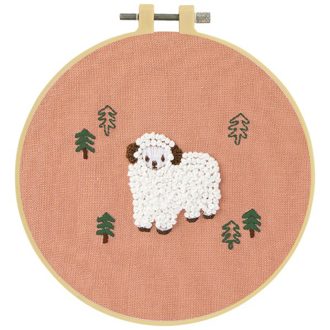 Embroidery Kit 15cm -  SHEEP