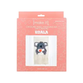 Crochet Wall Hanging Kit - Koala