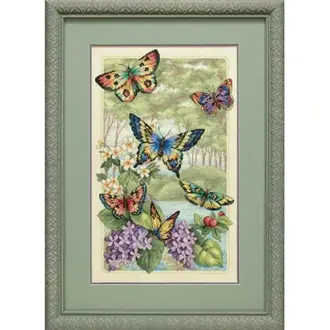 Dimensions Needlecraft - Butterfly Forest