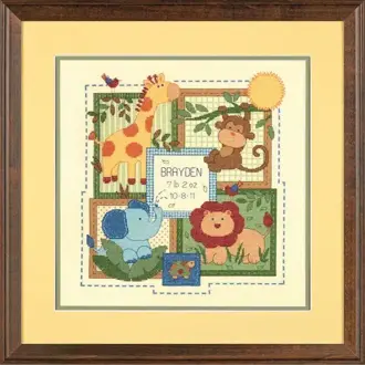 Dimensions Needlecraft - Savannah Birth Record