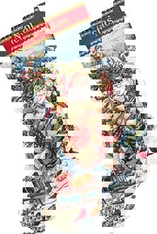 Santas Journey Stocking