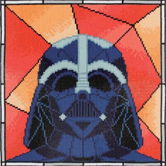 Darth Vader Stained Glass - 32 x 32cm
