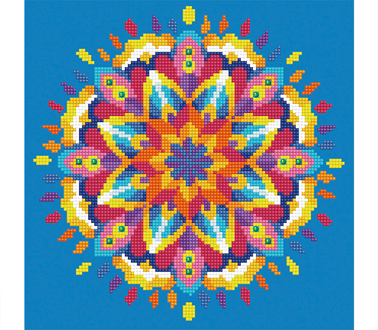 Diamond Art -  Mandala  -30 x 30 cm