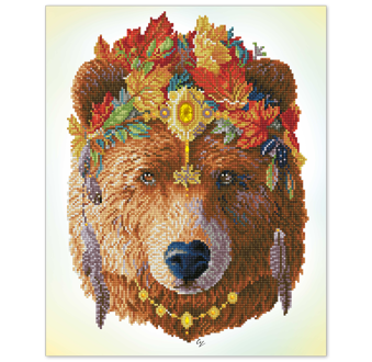 Bohemian Bear - 51 x 41cm