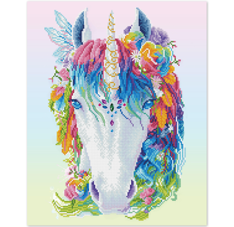 Mystic Unicorn - 51 x 41cm
