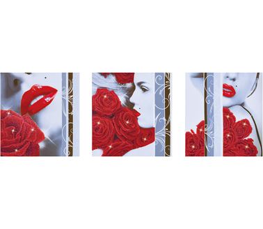 DIAMOND DOTZ - Rose Romance - 142 x 47cm (55.9 x 18.5in)