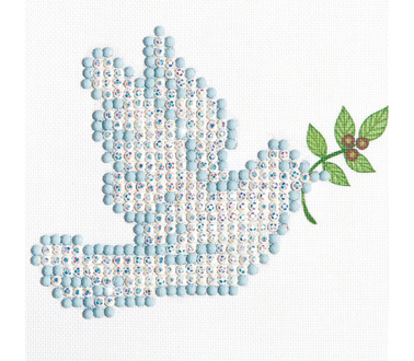 Dove of Peace - 10.2 x 10.2cm (4 x 4in)