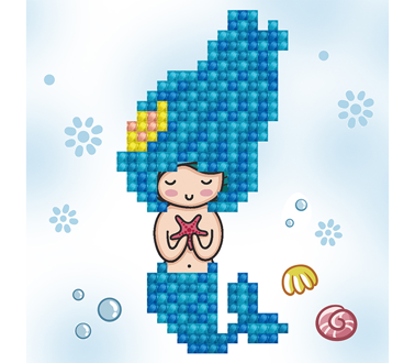 DIAMOND DOTZ - Sea Star - 9.5 x 9.5cm (3.7 x 3.7in)