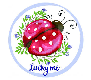 DIAMOND DOTZ - Lucky Me - 24.23 x 25.4cm (9.5 x 9in)