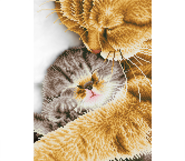 DIAMOND DOTZ - Tender Moments - 30 x 41cm (11.8 x 16.1in)