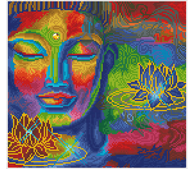 DIAMOND DOTZ - Peace And Tranquility - 40 x 37cm