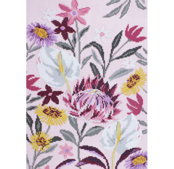 Protea In Pastel - 36 x 52cm