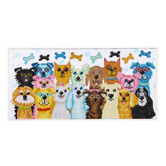 Dogs Dinner - 32 x 67cm 