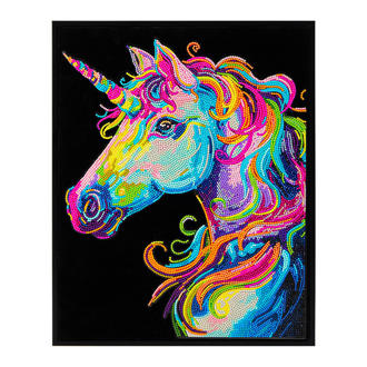 Neon Unicorn - 35.5 x 45.7cm
