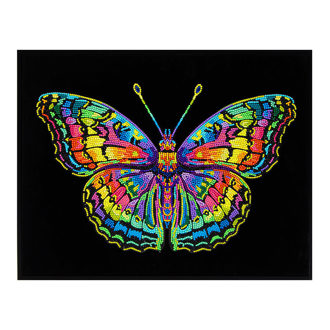 Neon Butterfly - 35.5 x 45.7cm