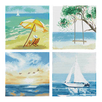 Summer Days - 12.7 x 12.7cm