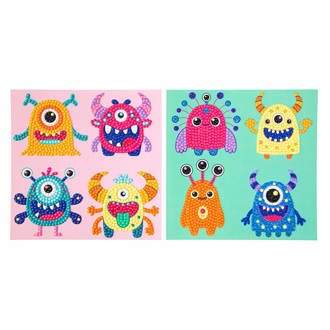 Dotzies Tiny Monsters 2 - 15 x 15cm