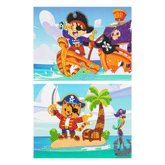 Dotzies Pirates A Hoy - 15 x 15cm