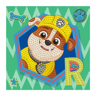 Dotzies Paw Patrol Rubble - 13 x 13cm