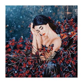 Masterclass Ballerina in Butterfly Dress - 51.5 x 51.5cm