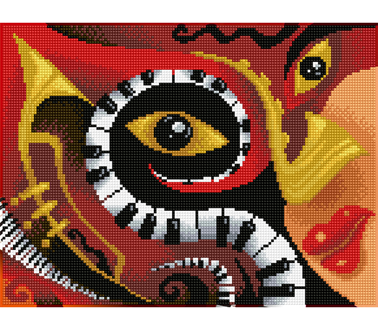 DIAMOND DOTZ - Jazz Bar - 41 x 31cm (16.1 x 12.2 in)