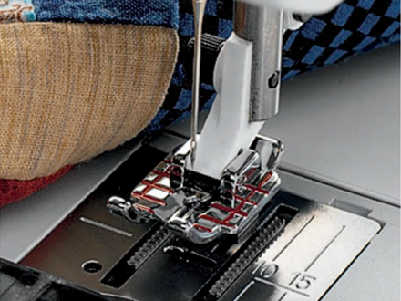 Husqvarna Machine Feet: 1/4-inch Piecing Adjustable - # 8