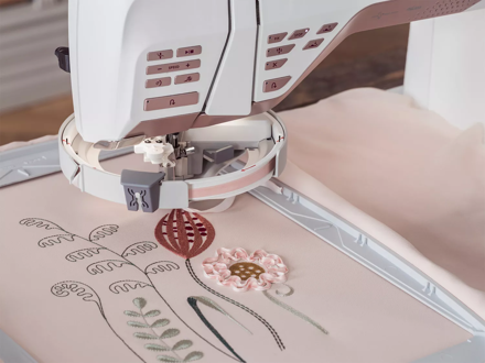 Husqvarna Accessory: Foot Ribbon Embroidery Attachment - 9