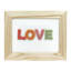 Punch Needle Photo Frame Kit 25.5 x 20.5cm - Love