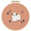 Embroidery Kit with Hoop 15cm - Sheep