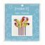 Mini Cross Stitch Kit 7 x 5.5cm - Parrots
