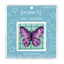 Mini Cross Stitch Kit 6.5 x 6.5cm - Butterfly