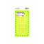 Birch - Quilt Ruler Fluoro Non Slip Imperial 6.5 x 12in