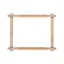 Milward Tapestry Frame with Clips Beech Wood 30.5 x 30.5cm (12 x 12in)