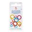 Pony - Split Ring Markers Plastic 24pc - Assorted Sizes
