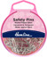 Hemline - Pins Safety Size 2/38mm 24pcs- Nickle