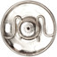 Hemline - Snap Fasteners Metal Sew On 18mm - 2 sets - Nickle 