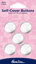 Hemline - Buttons Self Cover Metal 22mm 5 sets - Brass