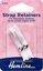 Hemline - Strap Shoulder Retainers 2pcs - White