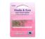 Hemline - Hook & Eye size 2/14 sets -Nickle 