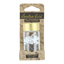 Hemline Gold - Pins Plastic Head in Jar 0.58 x 38mm 60pcs - White