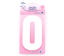 Hemline - Iron On Number Medium 10cm - White 0
