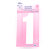 Hemline - Iron On Number Medium 10cm - White 1