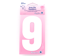 Hemline - Iron On Number Medium 10cm - White 9