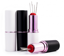 Lipstick Needle Pin Case with Pincushion & Needles (qty 5) - Black or White 
